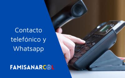 telefono de famisanar cafam servicio al cliente|Famisanar Teléfonos